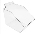 10 Slatwall Bins Dump Acrylic Clear 7 X 6 5 Plastic Display. Fixed Price $87.99.