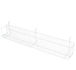 48 X 6 " White Cd Dvd Cassette Shelf Slatwall & Wire Grid Books. Fixed Price $30.97.