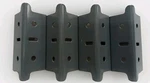 Edsal Muscle Rack Steel Post Coupler Coupling 4 X 1.375"W 1.375"D Black Pack. Fixed Price $24.95.