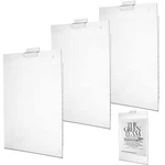 3 Pcs 8.5X11'' Sign Holders, Clear Picture Frames Brochure.... Fixed Price $39.96.