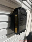 Dewalt 20V Battery Holder Mount For Rubbermaid Fasttrack Garage Wall Slat Panel. Fixed Price $8.00.