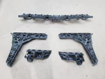 Volkswagen Jetta Gli 2022 Rear Bumper Support Mount Bracket Set Pcs 18-25 *. Fixed Price $188.70.