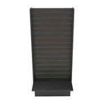 2-WAY Slatwall Merchandiser Black Econoco WDSWH24BK. Fixed Price $519.74.