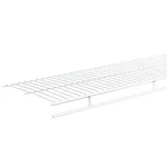 Wire Shelf Closetmaid 6FT X 12IN Ventilated With Rod Vinyl Coated Storage. Fixed Price $22.48.