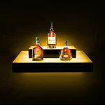 Led Lighted Up Glowing Liquor Bottle Shelf Shelving D??cor Display Rack Home Bar. Fixed Price $59.99.