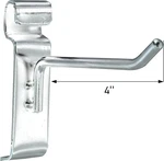 Gridwall Hooks Pegs 4" Wire Slat 100 Chrome 6MM Tubing Retail Display. Fixed Price $69.99.