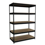 Hirsh 19453 Boltless Shelving Unit, 24 D X 48 W 72 H, Shelves,. Fixed Price $306.99.
