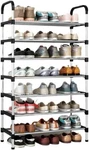 7-TIER Multifunctional Metal Shoe Rack Organizer For Entryway,hallways,bedrooms. Fixed Price $20.99.