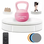 Jayegt Motorized Rotating Display Stand, 350LBS WHITE/11.8INCH/WIRED,. Fixed Price $86.99.