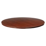 Lorell LLR87240 Round Table Top 48" Mahogany Pvc. Fixed Price $312.33.