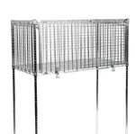 Metro Security Enclosure Kit. Chrome Finish. X48 Model SECM2448NC. Fixed Price $250.00.