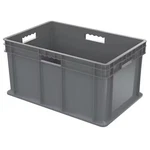 Akro-mils 37682GREY Solid & Stackable Straight Wall Storage Container, 20 Gal,. Fixed Price $37.55.