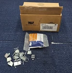 (qty 120) Knape & Vogt 256P-ZC Steel Shelf Support Clip Bright Zinc. Fixed Price $47.60.