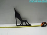 Ekena Millwork 1.5" X 7.5" 10" Damon Wrought Iron Bracket Single Brace. Fixed Price $28.88.